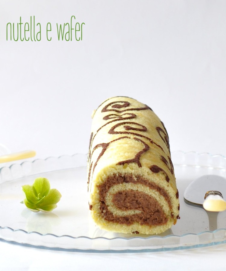 SWISS ROLL NUTELLA WAFER
