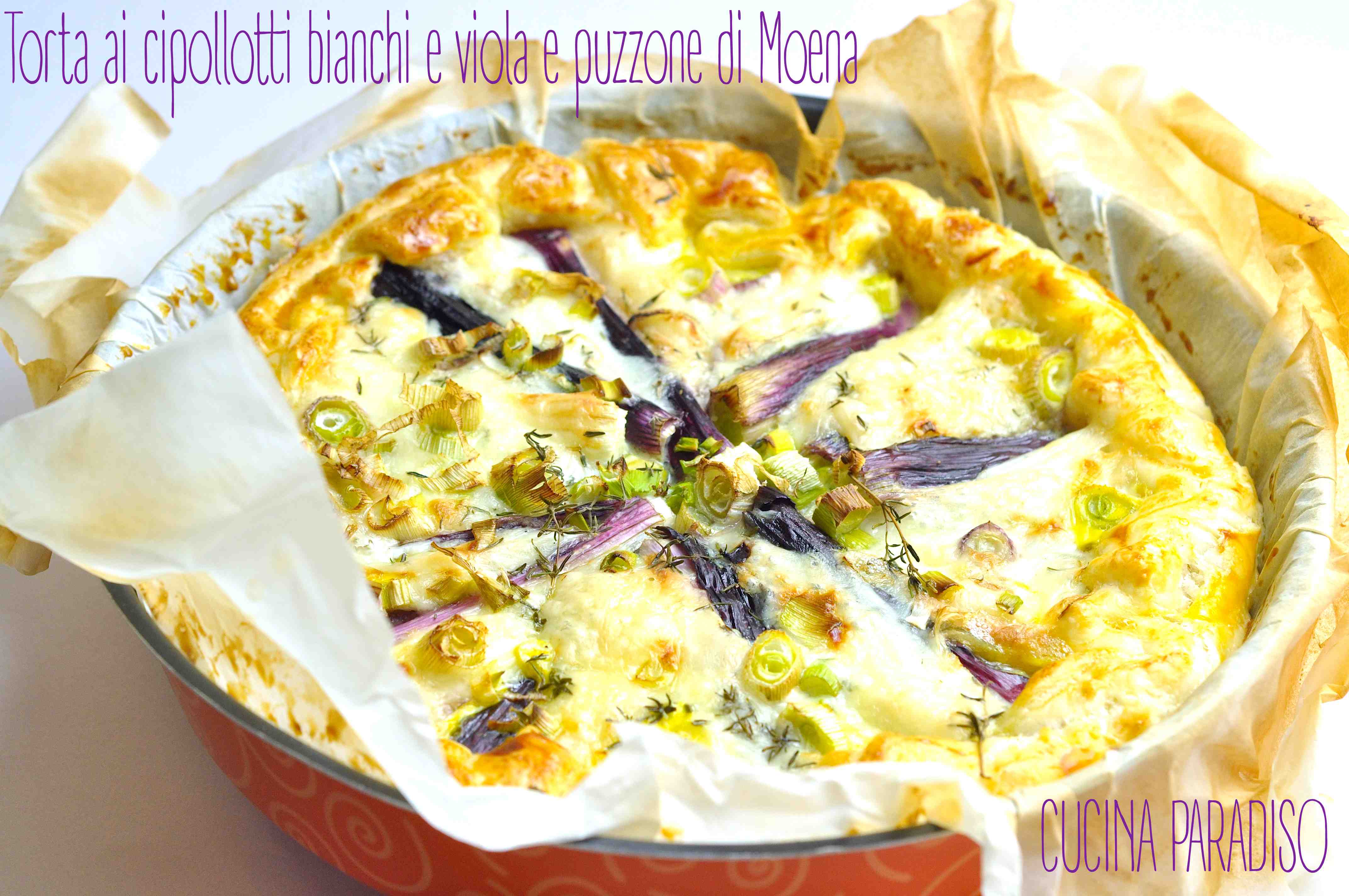Torta ai cipollotti bianchi e viola e puzzone di Moena2