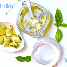 Zucchine trombetta sott’olio