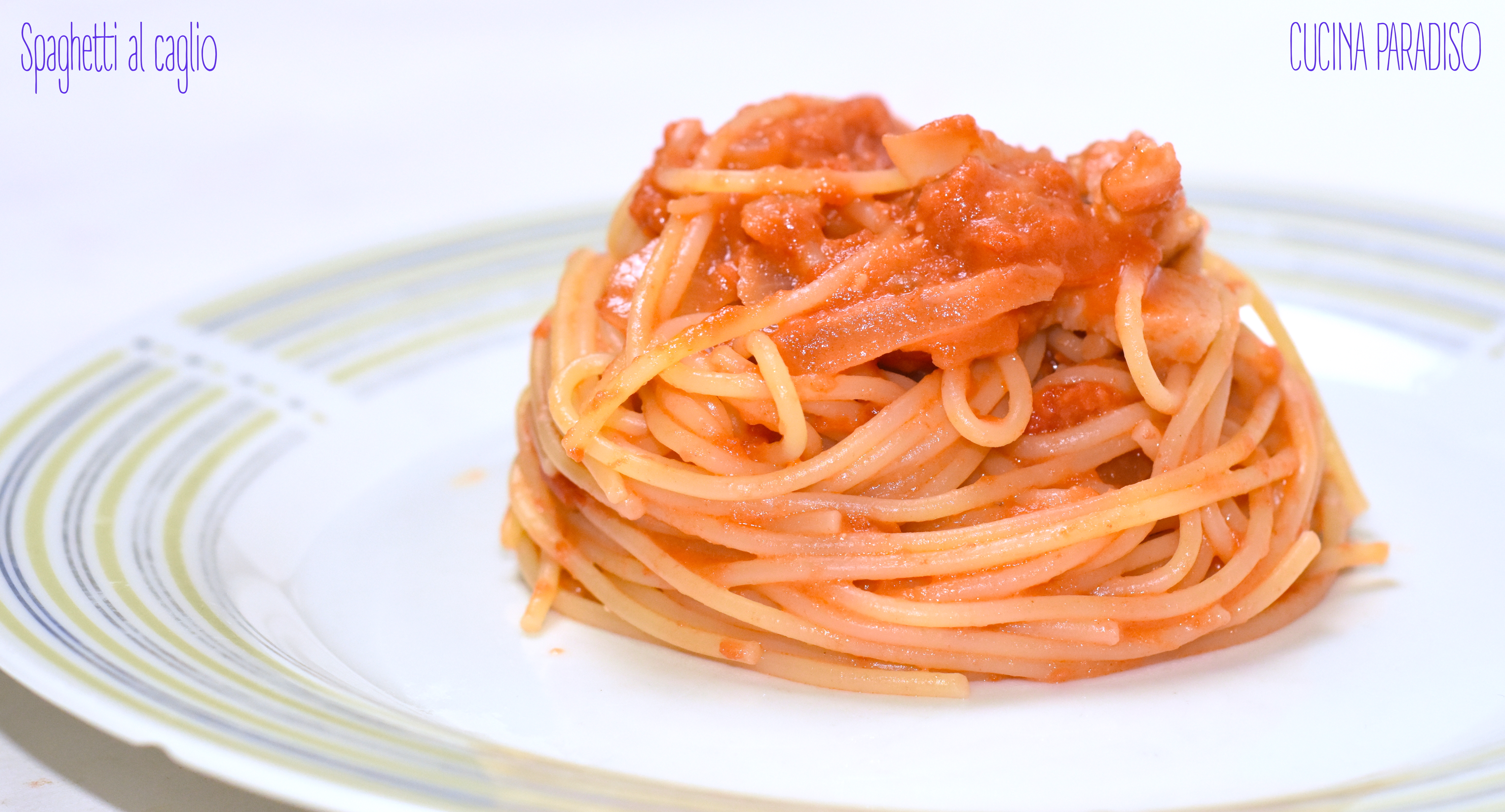 Spaghetti al caglio